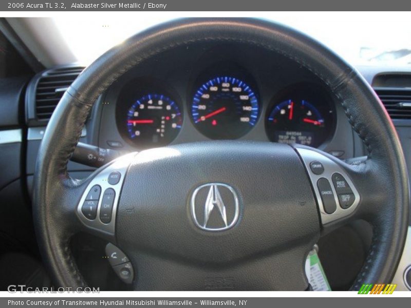 Alabaster Silver Metallic / Ebony 2006 Acura TL 3.2