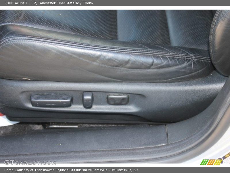 Alabaster Silver Metallic / Ebony 2006 Acura TL 3.2