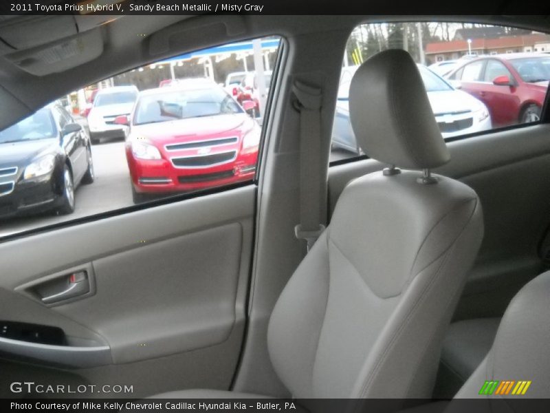 Sandy Beach Metallic / Misty Gray 2011 Toyota Prius Hybrid V