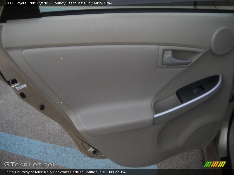 Sandy Beach Metallic / Misty Gray 2011 Toyota Prius Hybrid V