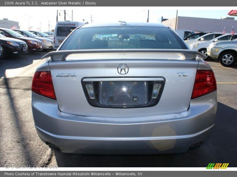 Alabaster Silver Metallic / Ebony 2006 Acura TL 3.2