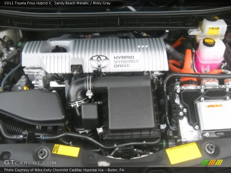  2011 Prius Hybrid V Engine - 1.8 Liter DOHC 16-Valve VVT-i 4 Cylinder Gasoline/Electric Hybrid