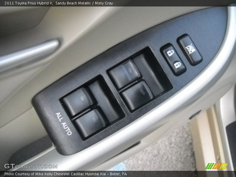 Controls of 2011 Prius Hybrid V