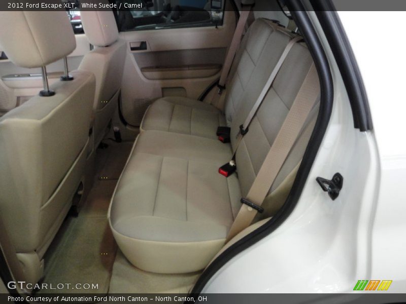White Suede / Camel 2012 Ford Escape XLT
