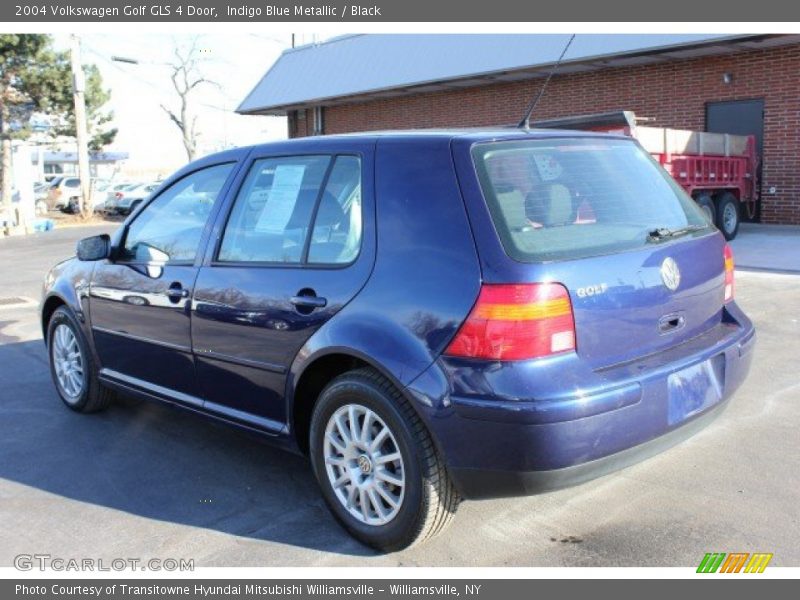 Indigo Blue Metallic / Black 2004 Volkswagen Golf GLS 4 Door