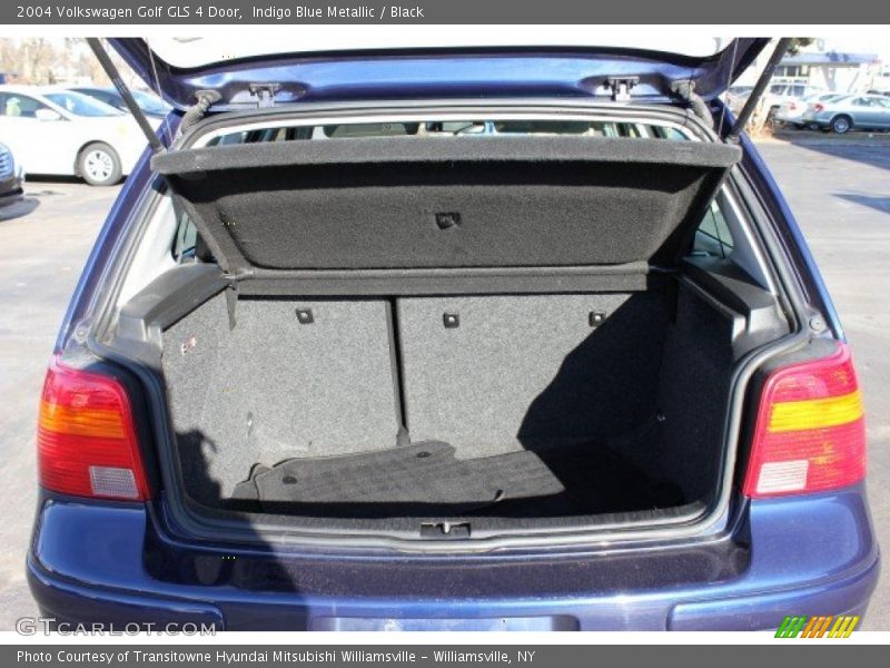 Indigo Blue Metallic / Black 2004 Volkswagen Golf GLS 4 Door