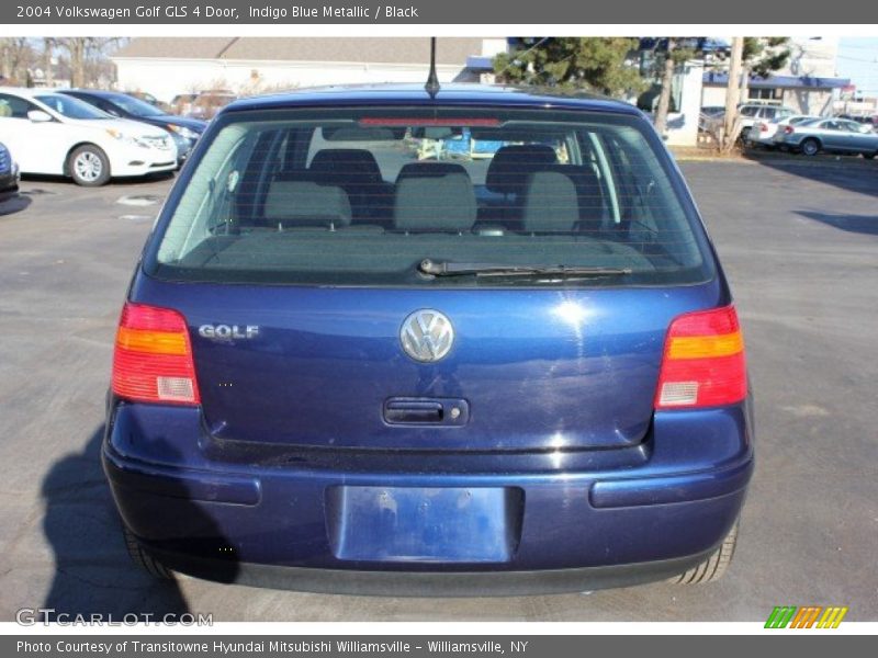 Indigo Blue Metallic / Black 2004 Volkswagen Golf GLS 4 Door