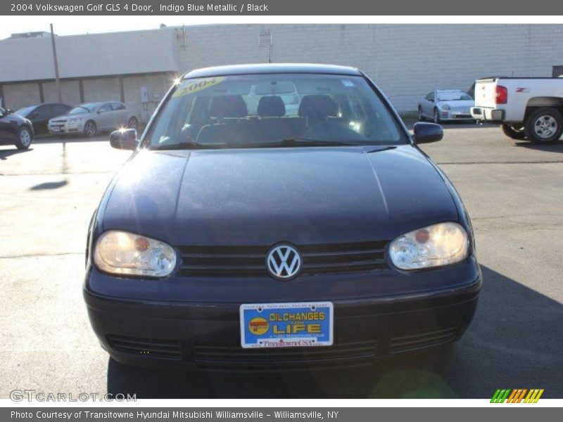 Indigo Blue Metallic / Black 2004 Volkswagen Golf GLS 4 Door