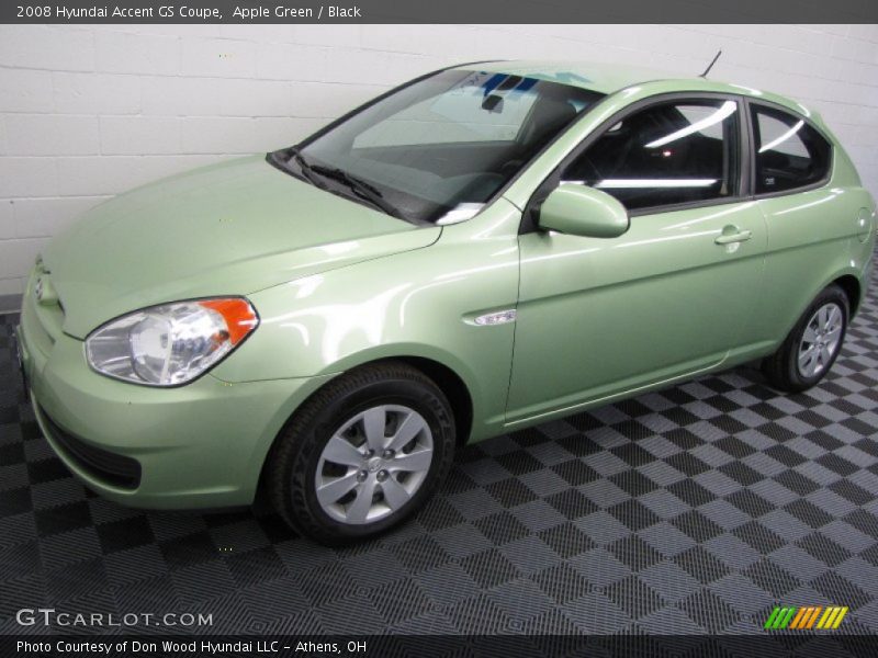 Apple Green - 2008 Hyundai Accent GS Coupe