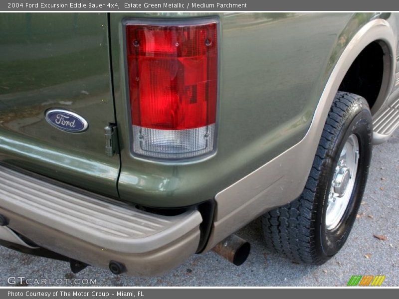 Estate Green Metallic / Medium Parchment 2004 Ford Excursion Eddie Bauer 4x4