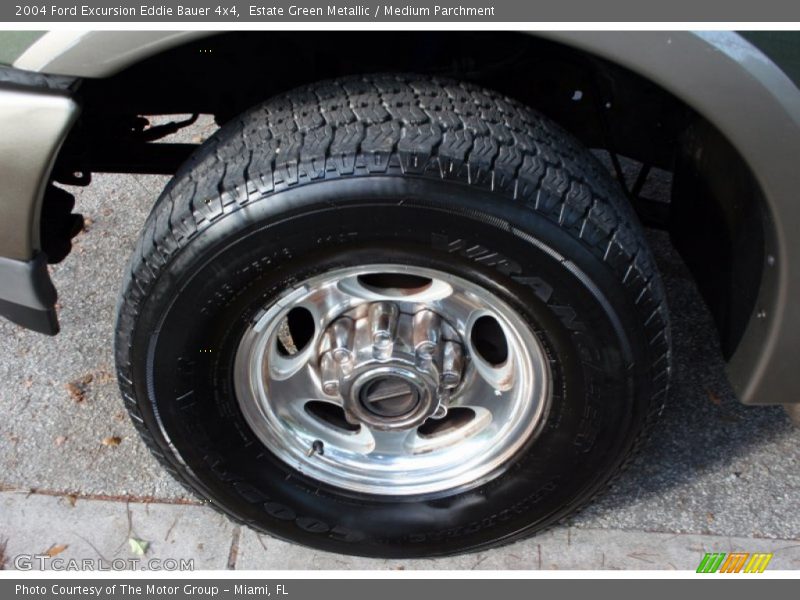 Estate Green Metallic / Medium Parchment 2004 Ford Excursion Eddie Bauer 4x4