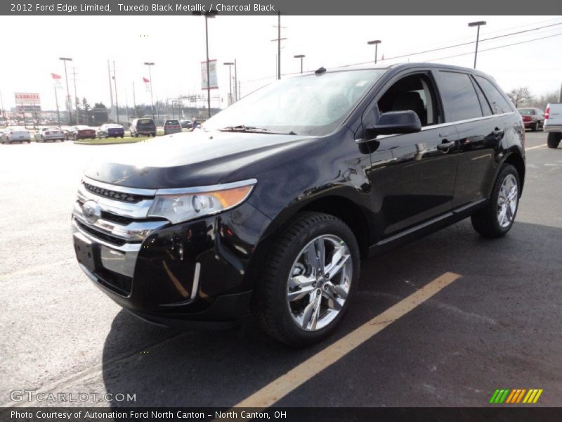 Tuxedo Black Metallic / Charcoal Black 2012 Ford Edge Limited
