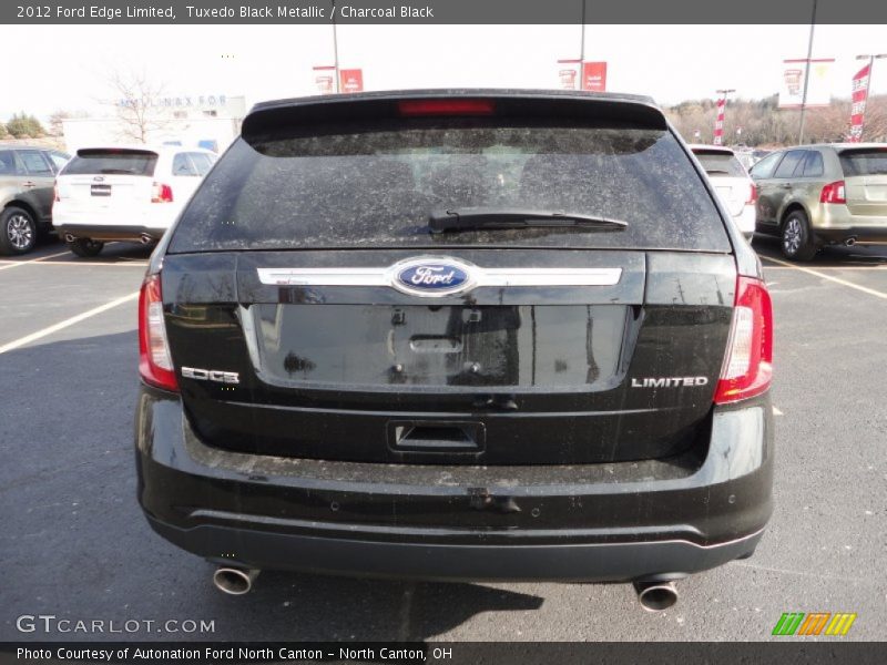 Tuxedo Black Metallic / Charcoal Black 2012 Ford Edge Limited