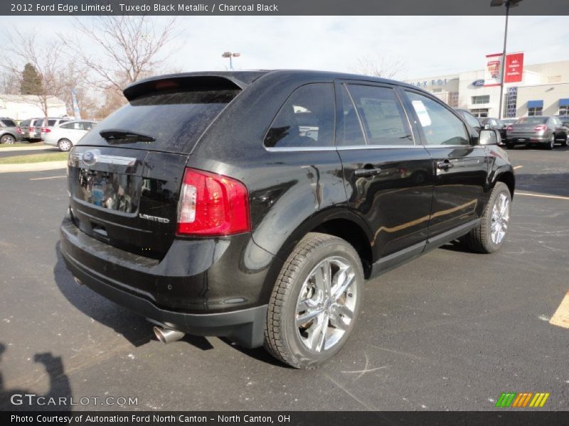 Tuxedo Black Metallic / Charcoal Black 2012 Ford Edge Limited