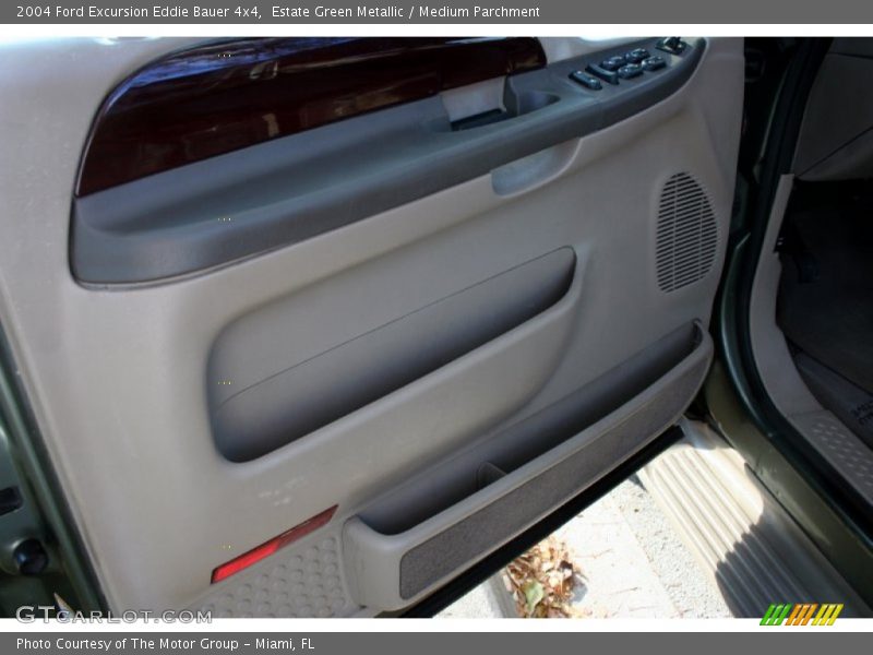 Estate Green Metallic / Medium Parchment 2004 Ford Excursion Eddie Bauer 4x4