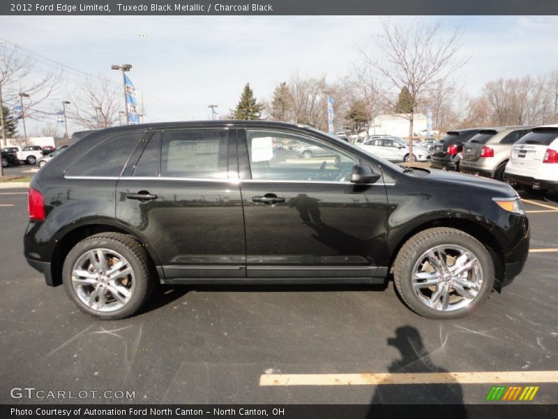 Tuxedo Black Metallic / Charcoal Black 2012 Ford Edge Limited