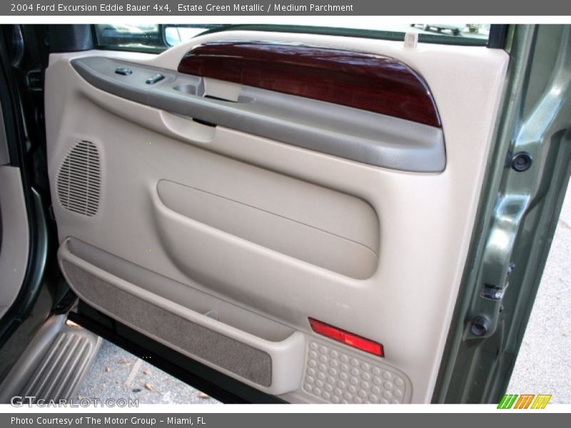 Estate Green Metallic / Medium Parchment 2004 Ford Excursion Eddie Bauer 4x4