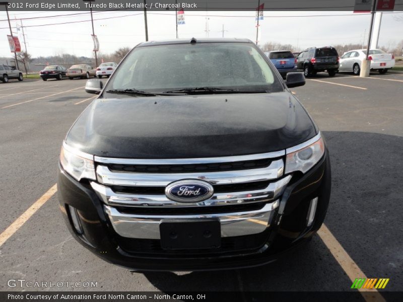Tuxedo Black Metallic / Charcoal Black 2012 Ford Edge Limited