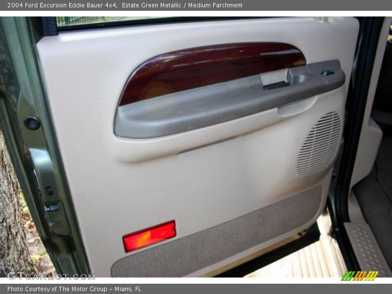Estate Green Metallic / Medium Parchment 2004 Ford Excursion Eddie Bauer 4x4