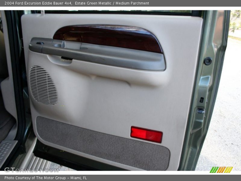 Estate Green Metallic / Medium Parchment 2004 Ford Excursion Eddie Bauer 4x4