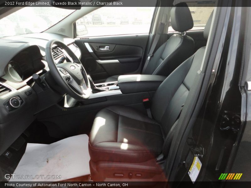Tuxedo Black Metallic / Charcoal Black 2012 Ford Edge Limited