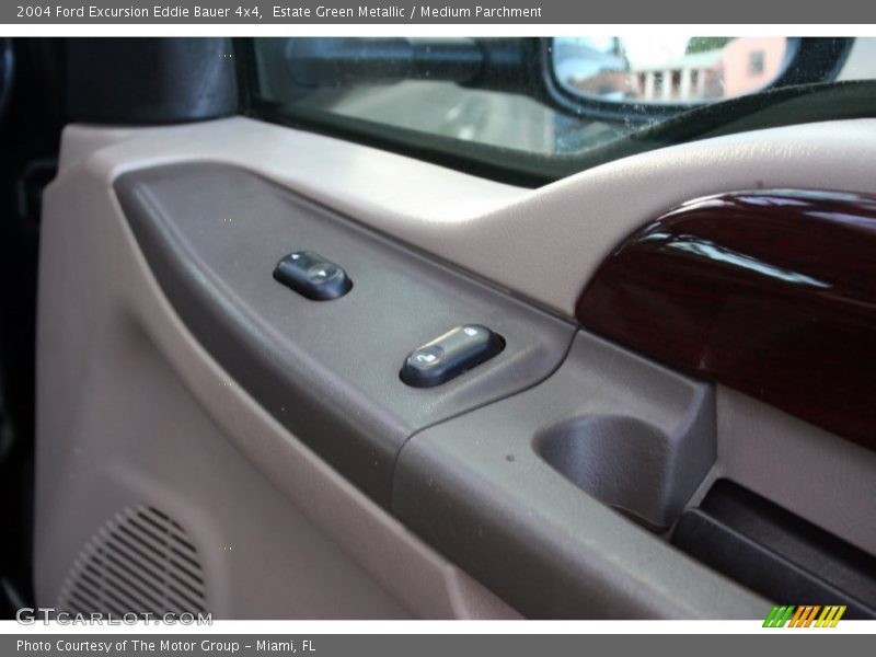 Estate Green Metallic / Medium Parchment 2004 Ford Excursion Eddie Bauer 4x4