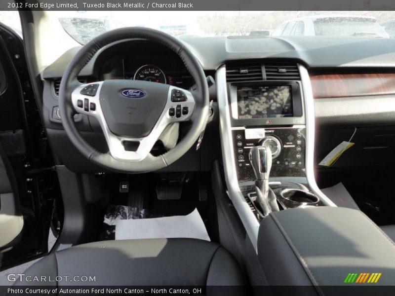 Tuxedo Black Metallic / Charcoal Black 2012 Ford Edge Limited