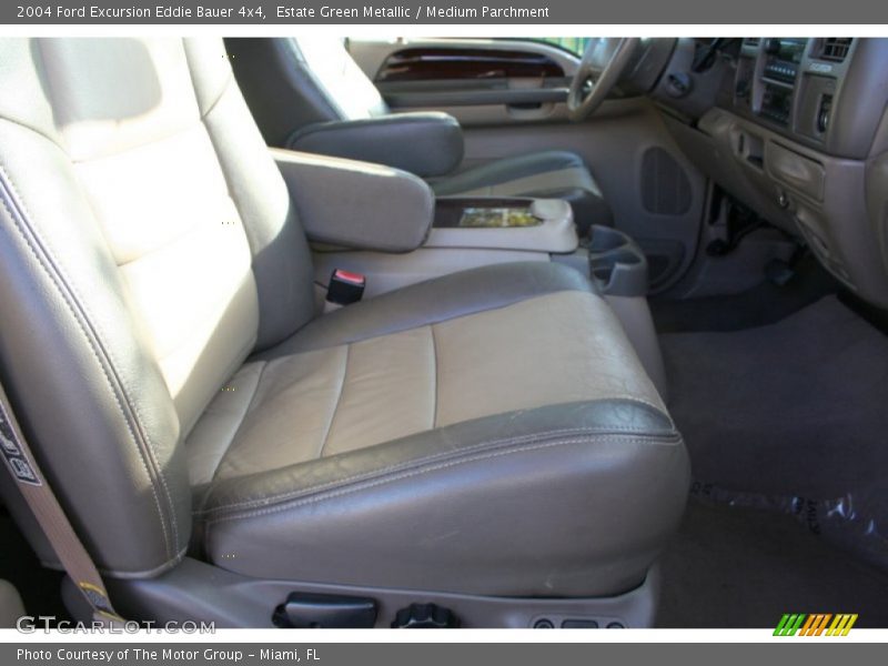 Estate Green Metallic / Medium Parchment 2004 Ford Excursion Eddie Bauer 4x4