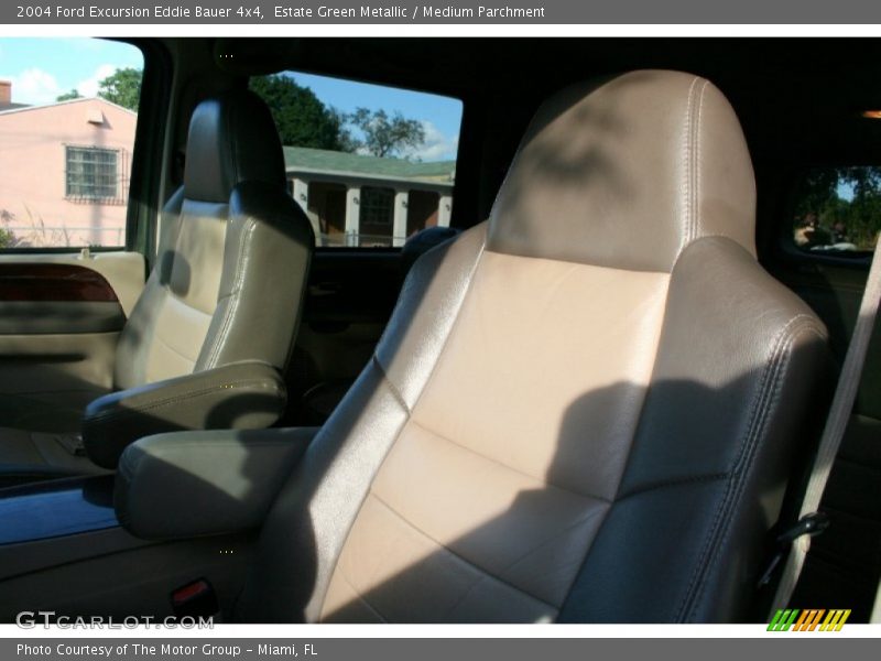 Estate Green Metallic / Medium Parchment 2004 Ford Excursion Eddie Bauer 4x4