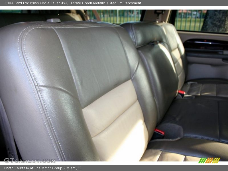 Estate Green Metallic / Medium Parchment 2004 Ford Excursion Eddie Bauer 4x4