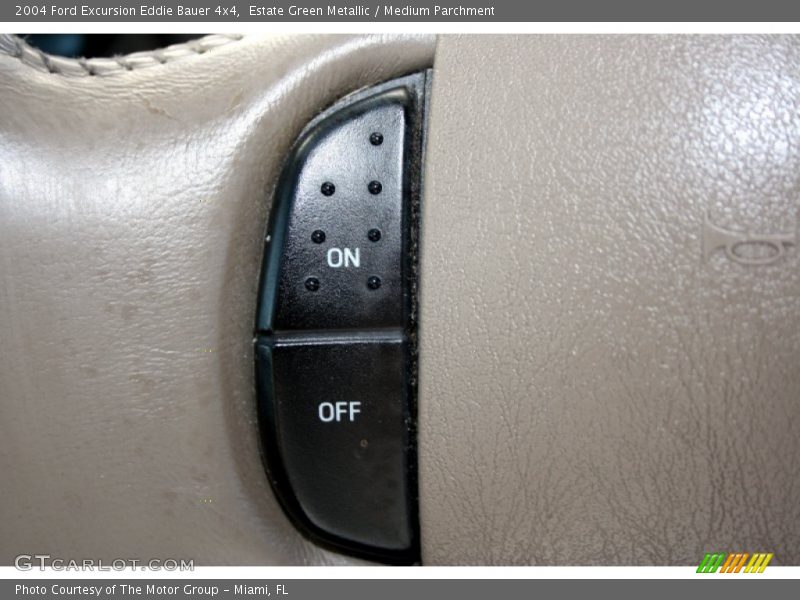 Estate Green Metallic / Medium Parchment 2004 Ford Excursion Eddie Bauer 4x4