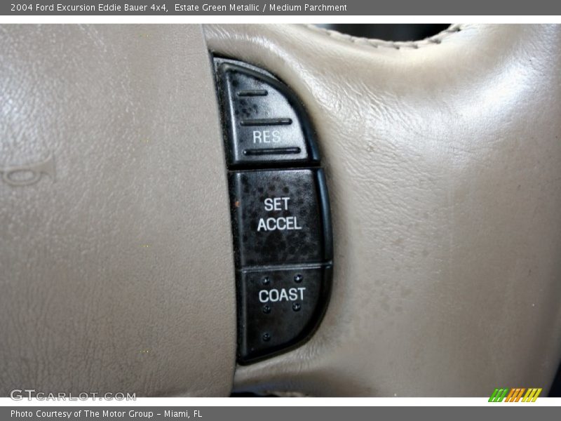 Estate Green Metallic / Medium Parchment 2004 Ford Excursion Eddie Bauer 4x4