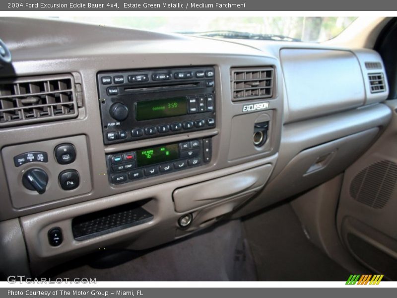 Estate Green Metallic / Medium Parchment 2004 Ford Excursion Eddie Bauer 4x4
