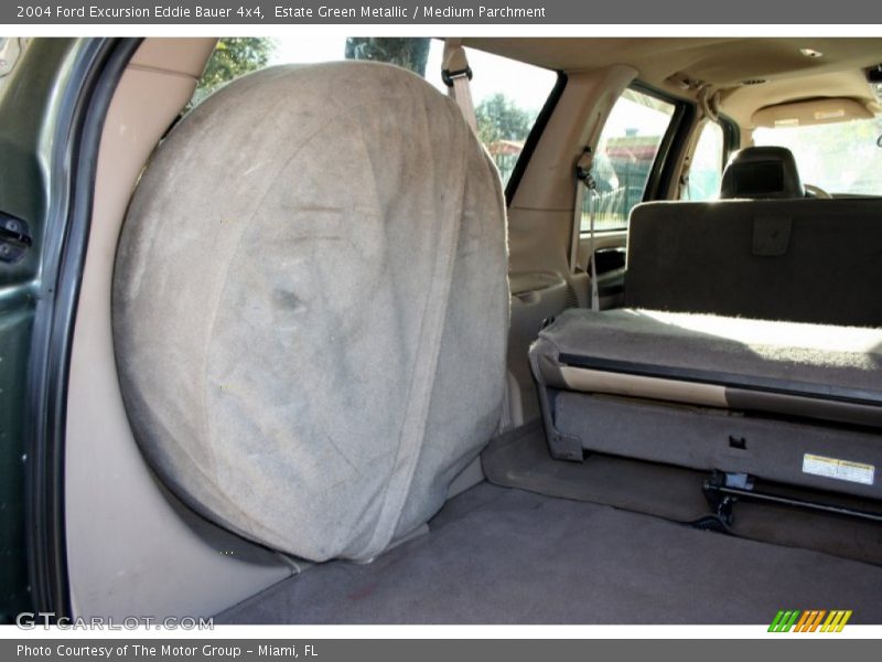 Estate Green Metallic / Medium Parchment 2004 Ford Excursion Eddie Bauer 4x4
