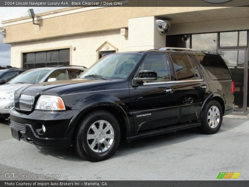Black Clearcoat / Dove Grey 2004 Lincoln Navigator Luxury 4x4