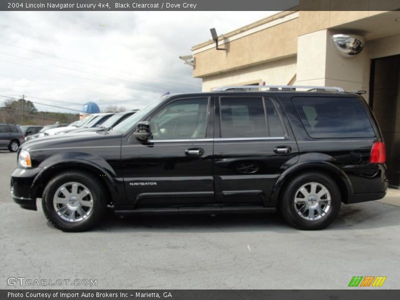 Black Clearcoat / Dove Grey 2004 Lincoln Navigator Luxury 4x4