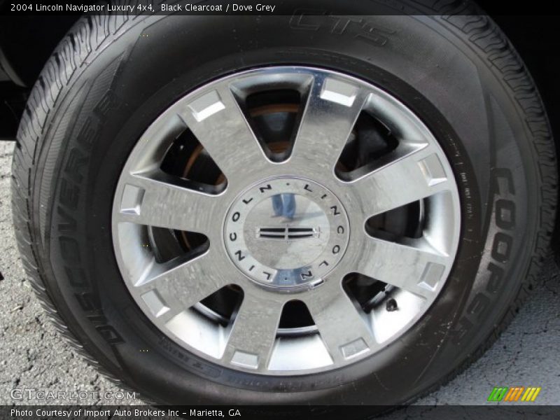 Black Clearcoat / Dove Grey 2004 Lincoln Navigator Luxury 4x4