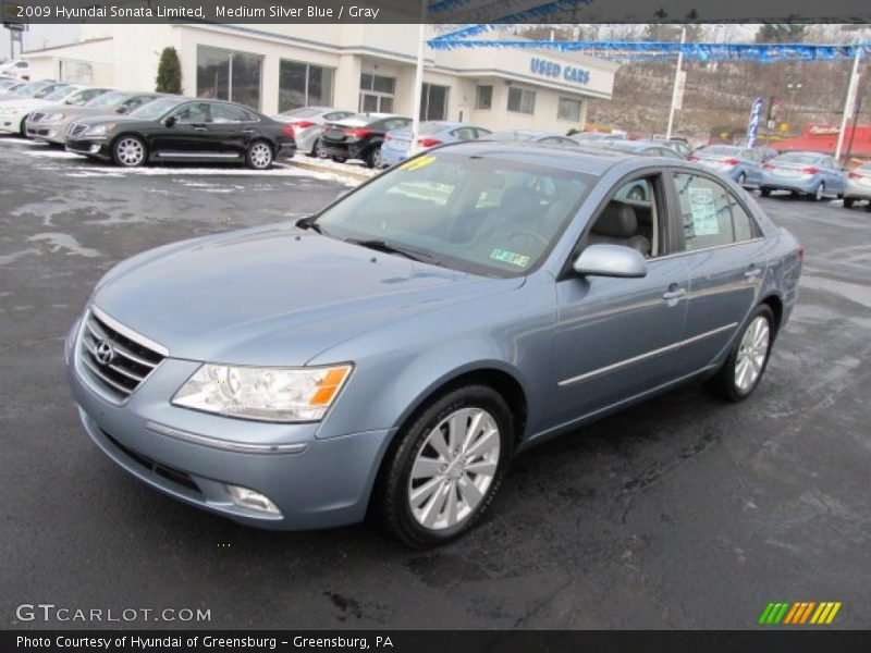 Medium Silver Blue / Gray 2009 Hyundai Sonata Limited