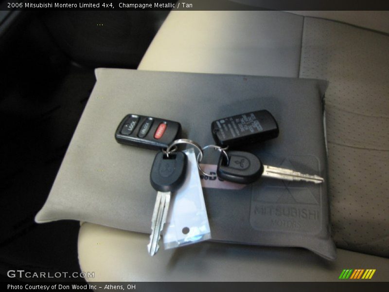Champagne Metallic / Tan 2006 Mitsubishi Montero Limited 4x4