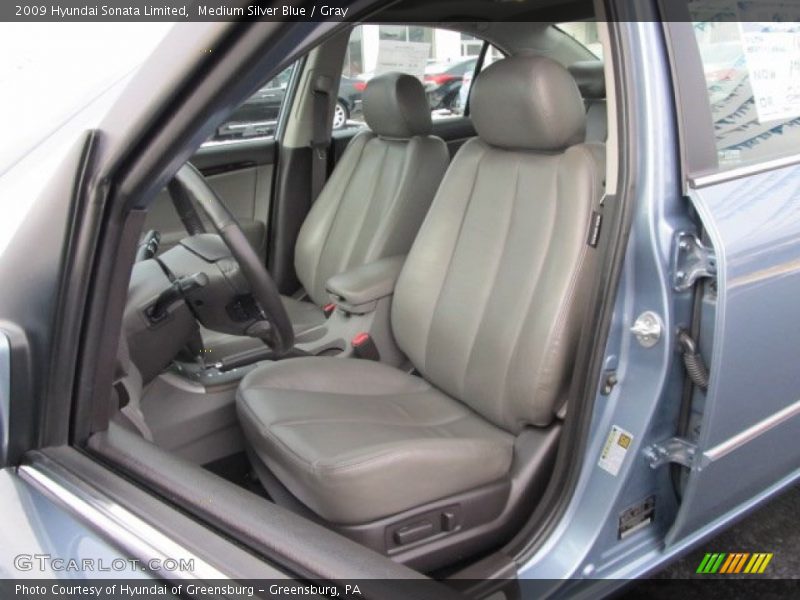 Medium Silver Blue / Gray 2009 Hyundai Sonata Limited