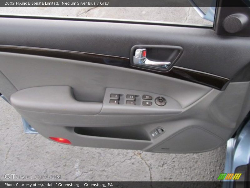 Medium Silver Blue / Gray 2009 Hyundai Sonata Limited