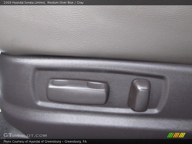 Medium Silver Blue / Gray 2009 Hyundai Sonata Limited