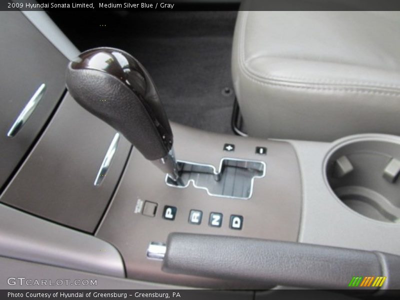Medium Silver Blue / Gray 2009 Hyundai Sonata Limited
