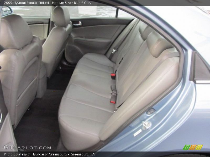 Medium Silver Blue / Gray 2009 Hyundai Sonata Limited