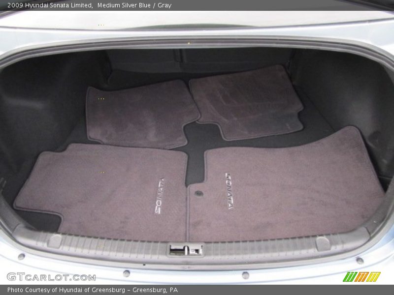Medium Silver Blue / Gray 2009 Hyundai Sonata Limited