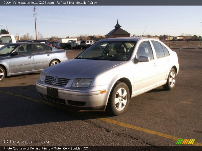 Reflex Silver Metallic / Grey 2004 Volkswagen Jetta GLS Sedan