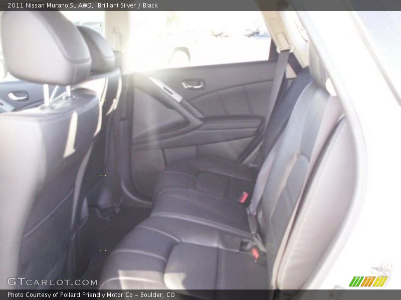 Brilliant Silver / Black 2011 Nissan Murano SL AWD