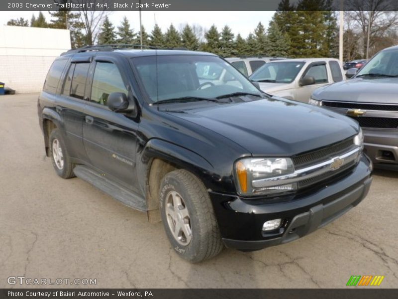 Black / Dark Pewter 2003 Chevrolet TrailBlazer LT 4x4