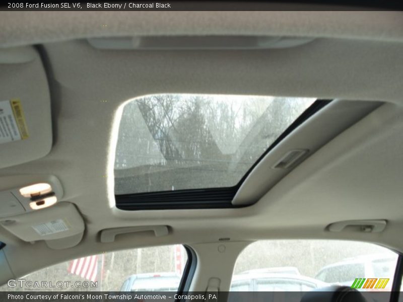 Black Ebony / Charcoal Black 2008 Ford Fusion SEL V6