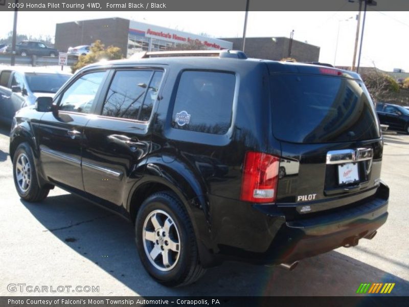 Formal Black / Black 2009 Honda Pilot Touring 4WD